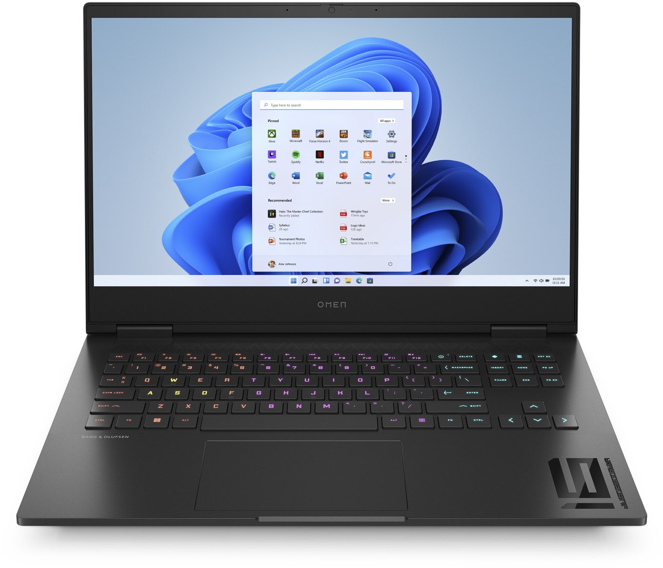 Laptop HP OMEN 16-xd0429nz | RTX 4050 (6 GB) / AMD Ryzen™ 5 / RAM 16 GB / SSD Pogon / 16,1″ FHD - cover