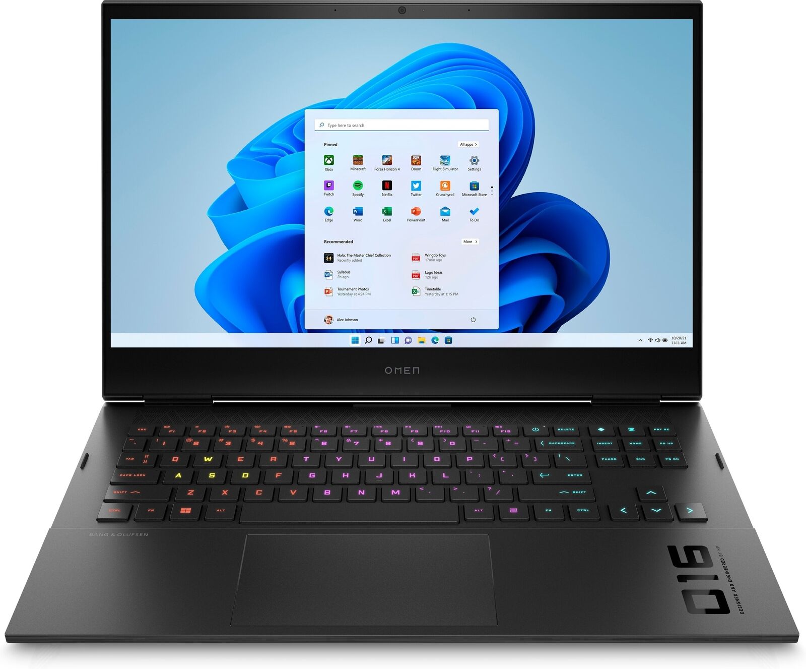 Laptop HP OMEN 16-wf0118nf | RTX 4070 (8 GB) | FHD / i7 / RAM 16 GB / SSD Pogon / 16,1″ FHD - cover