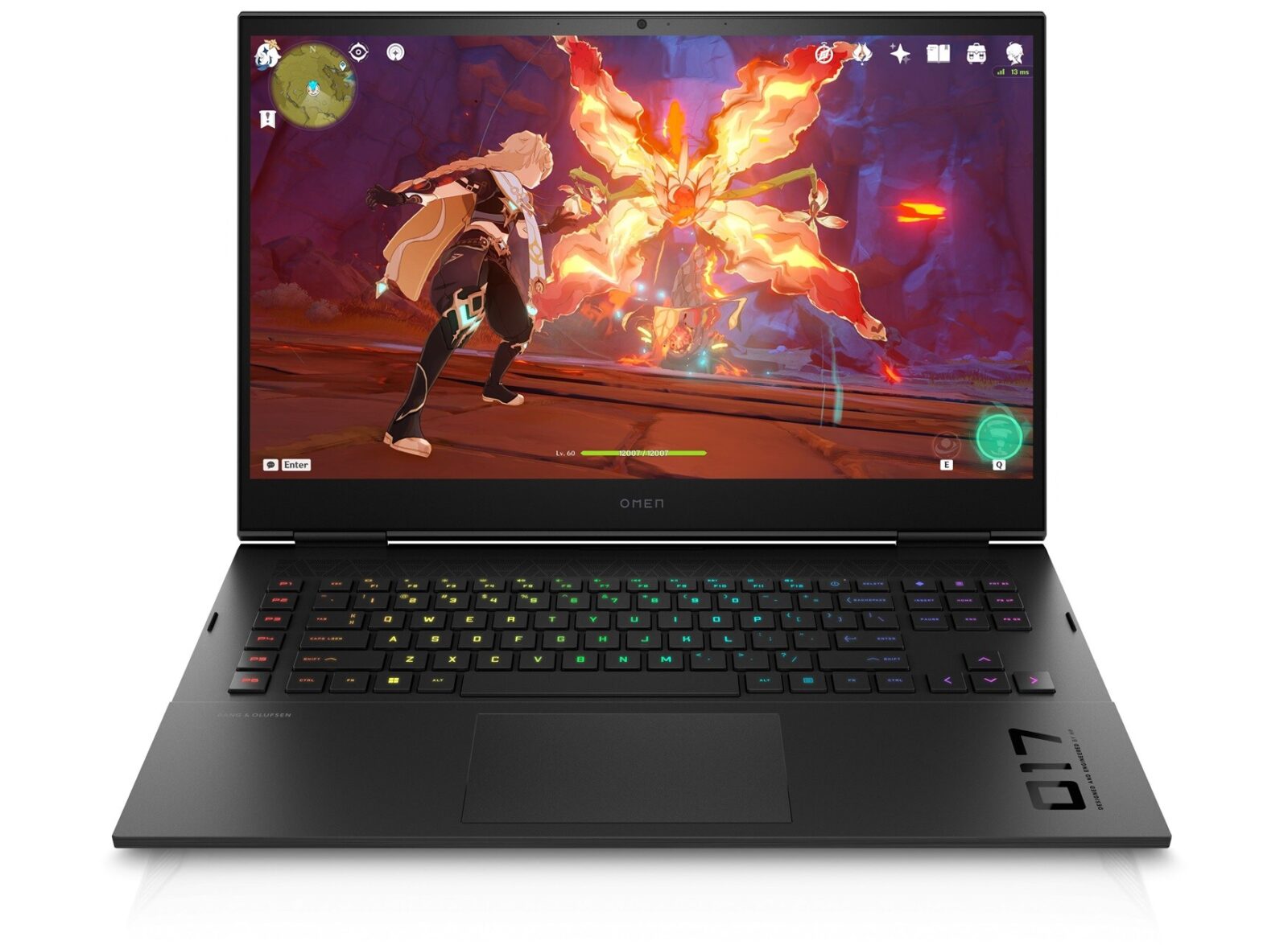 Laptop HP OMEN 17-cm2024nf | GeForce RTX 4070 (8GB) / i7 / RAM 32 GB / SSD Pogon / 17,3″ WQHD - cover