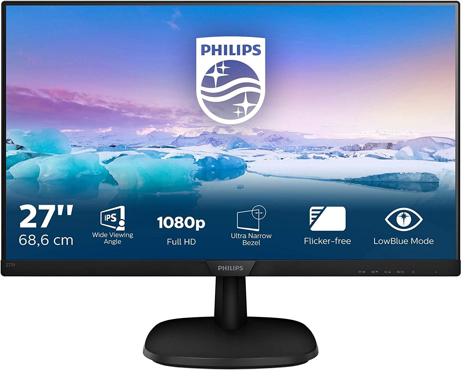Monitor 27 Philips 273V7QDAB/00 IPS VGA/DVI/HDMI Zvučnici - cover
