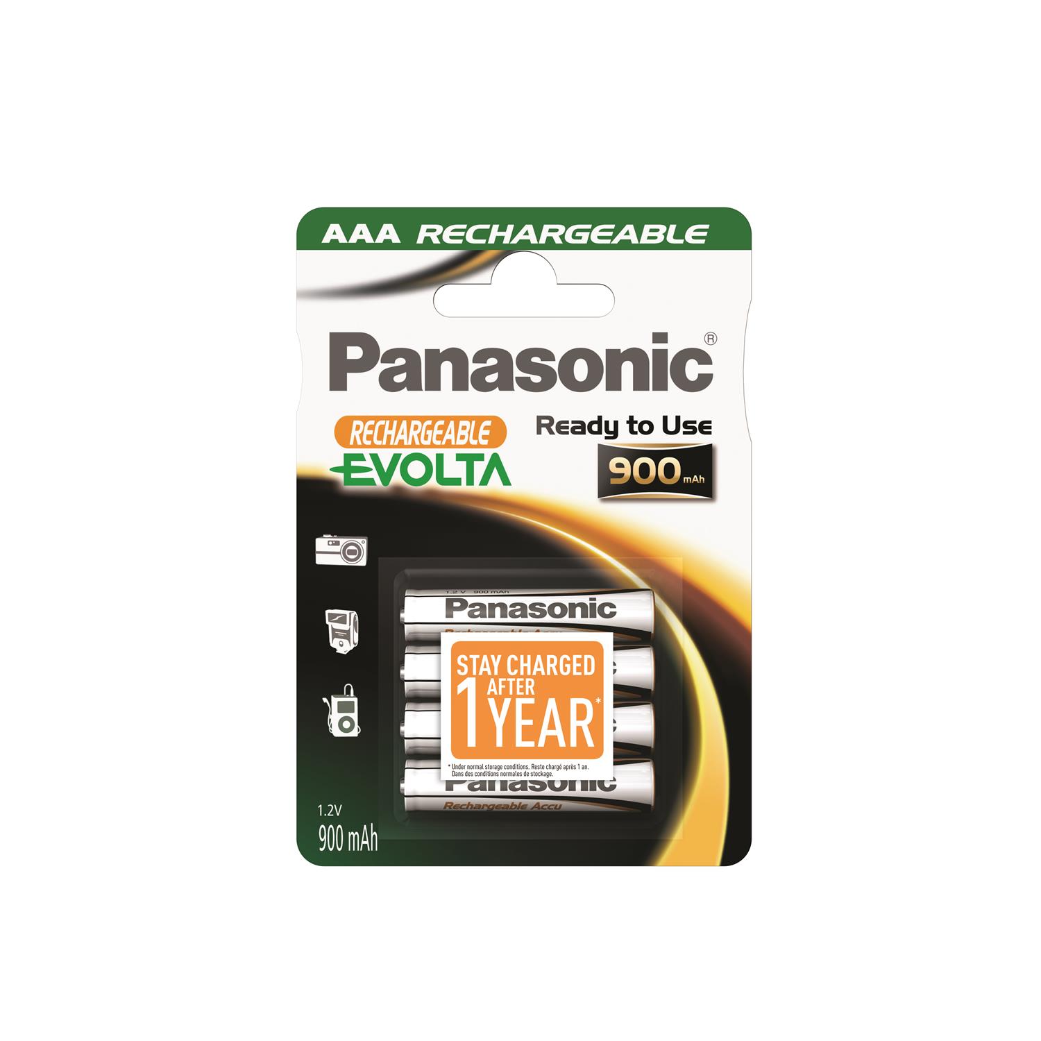 PANASONIC baterije HHR-4XXE/4BC punjive Evolta - cover
