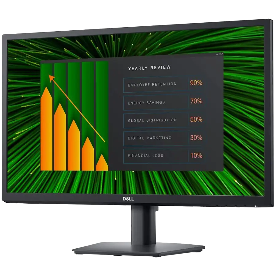 Monitor DELL E-series E2423HN 24in, 1920x1080, FHD, VA Antiglare, 16:9, 3000:1, 250 cd/m2, 8ms/5ms, 178/178, HDMI, VGA, Tilt, 3Y - cover