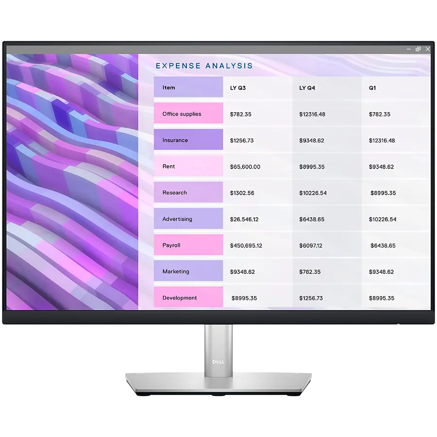 Monitor DELL Professional P2723DE 27in, 2560x1440, QHD, IPS, Antiglare, 16:9, 1000:1, 350 cd/m2, 178/178, 2x DP, HDMI, USB-C (DP/PD), 4x USB 3.2, RJ-45, Tilt, Swivel, Pivot, Height Adjust, 3Y - cover