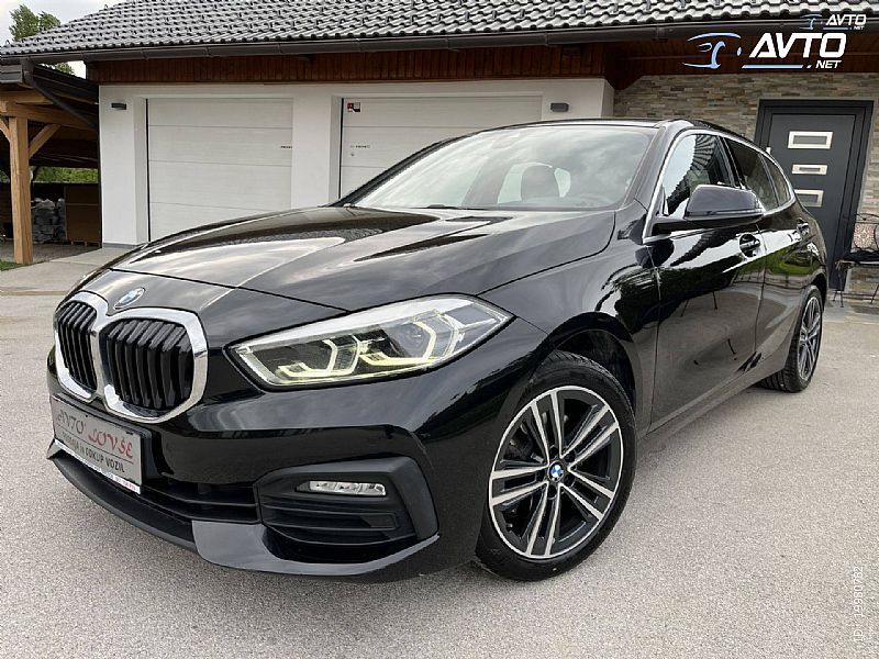 BMW serije 1:  118 d-1 VLASNIČKI-ALU-NAVI-KAMERA-LED-ODLIČAN - cover
