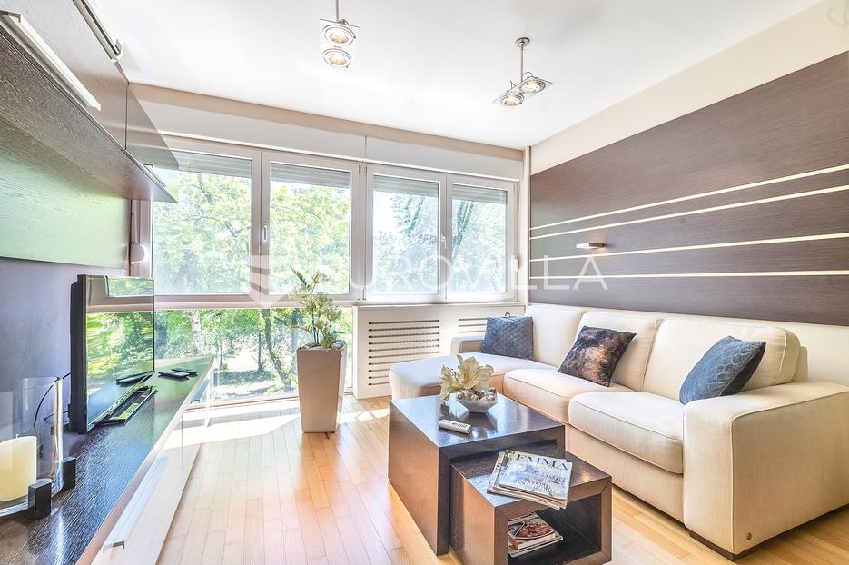 Novi Zagreb, Utrina, Šišićeva ulica, moderno uređen funkcionalan jednosoban stan površine 36 m2 - cover