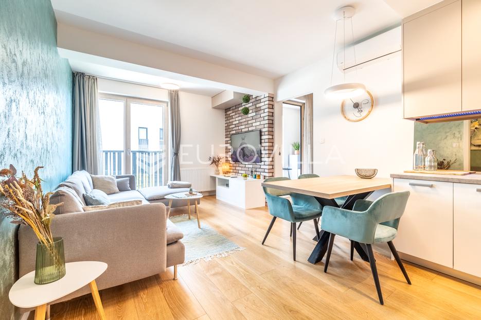 Zagreb, Črnomerec, trosoban stan s vrtom i PM, 58 m2, NOVOGRADNJA - cover
