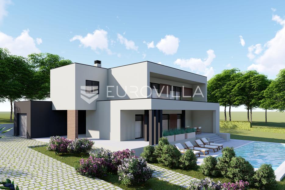 Istra, veliko građevinsko zemljište 4.500m2 na 2km od mora sa idejnim projektom - cover