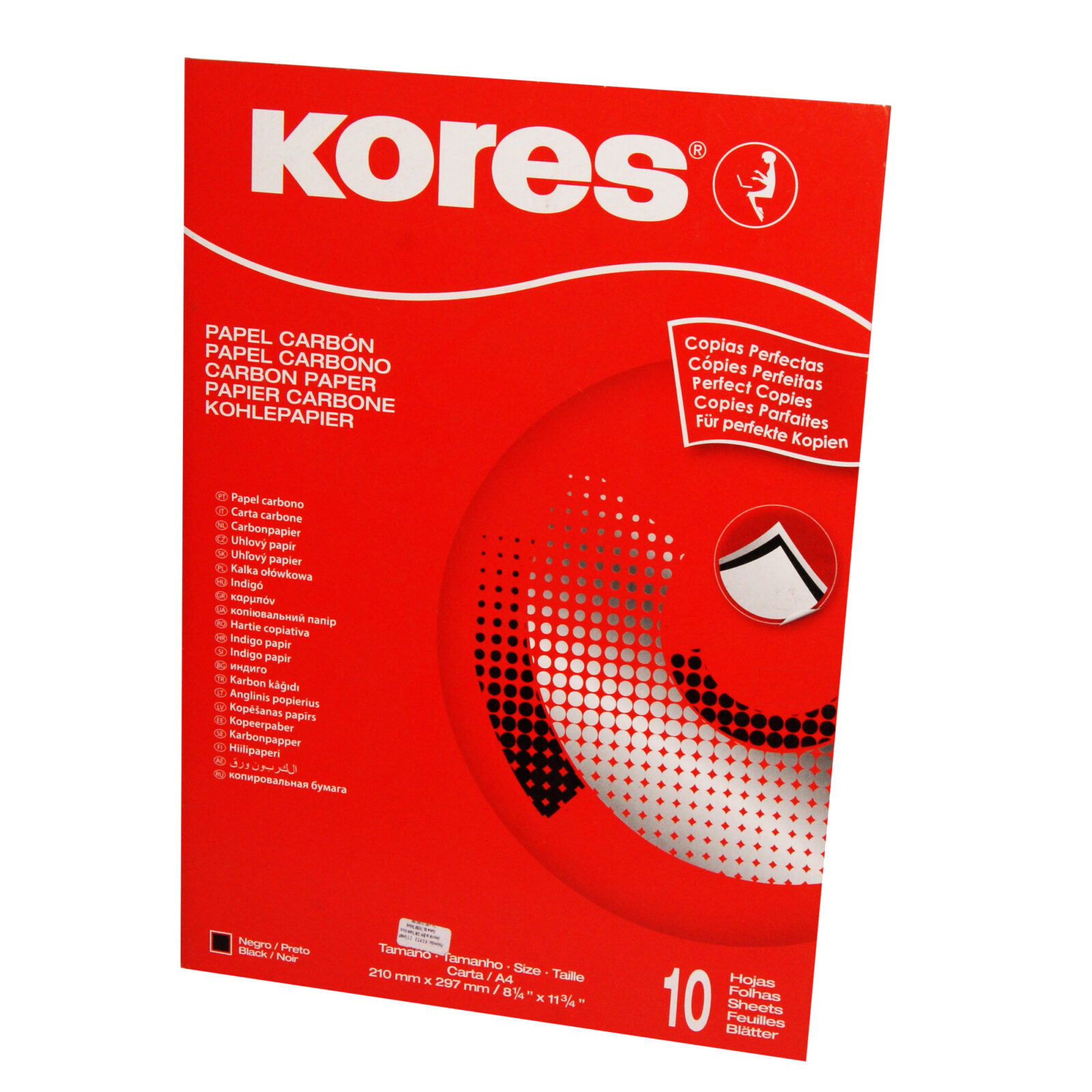 Indigo papir – crni (karbon) KORES 1200 - cover
