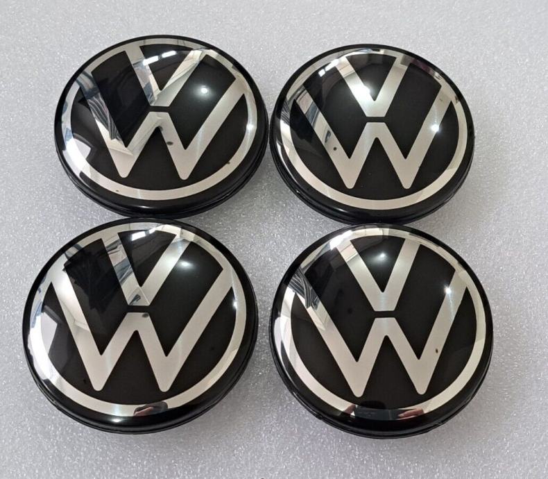 Čepovi / Poklopci za Alu felge VW 66mm **NOVO** Passat B8, Tiguan, Touran, - cover