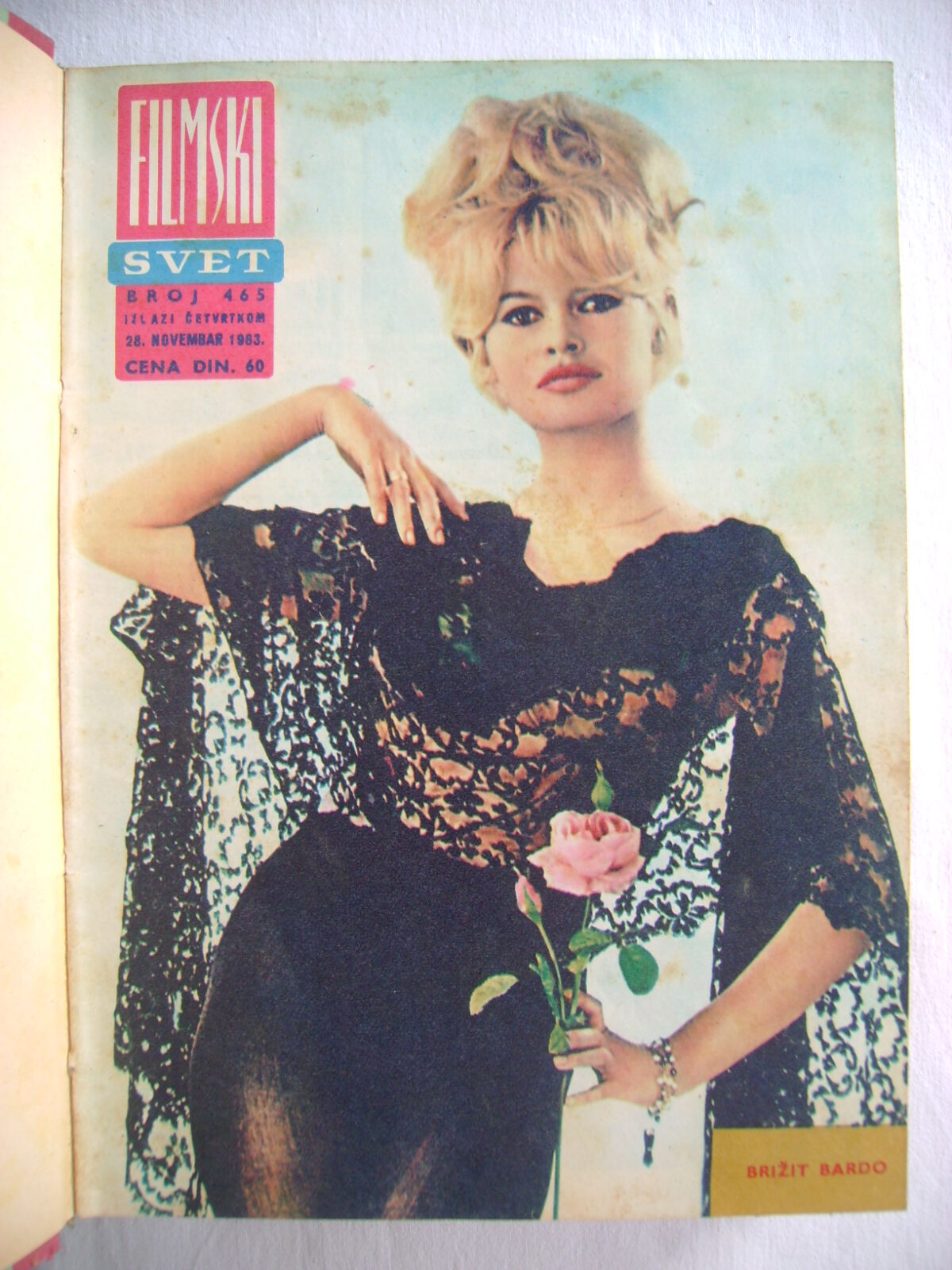 Filmski svet - komplet časopisa iz 1963./1964. godine - uvezano - cover