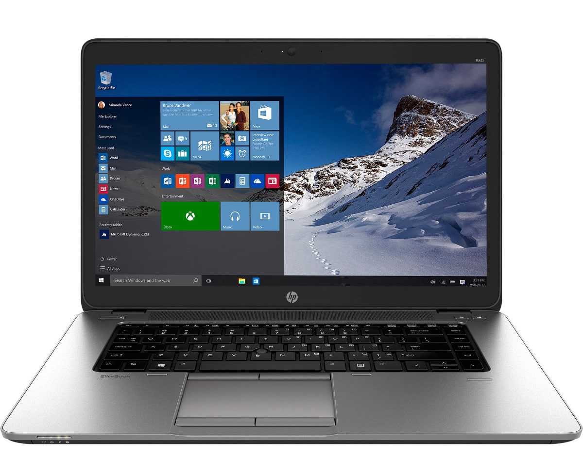 HP EliteBook 850 G2 i7-5500U | 8GB RAM | 256GB SSD | 15.6" FHD | WIN10 Pro - cover