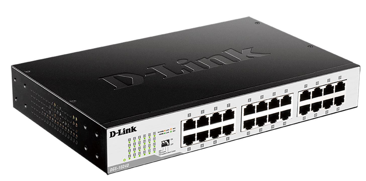 D-Link switch neupravljivi, DGS-1024D/E - cover