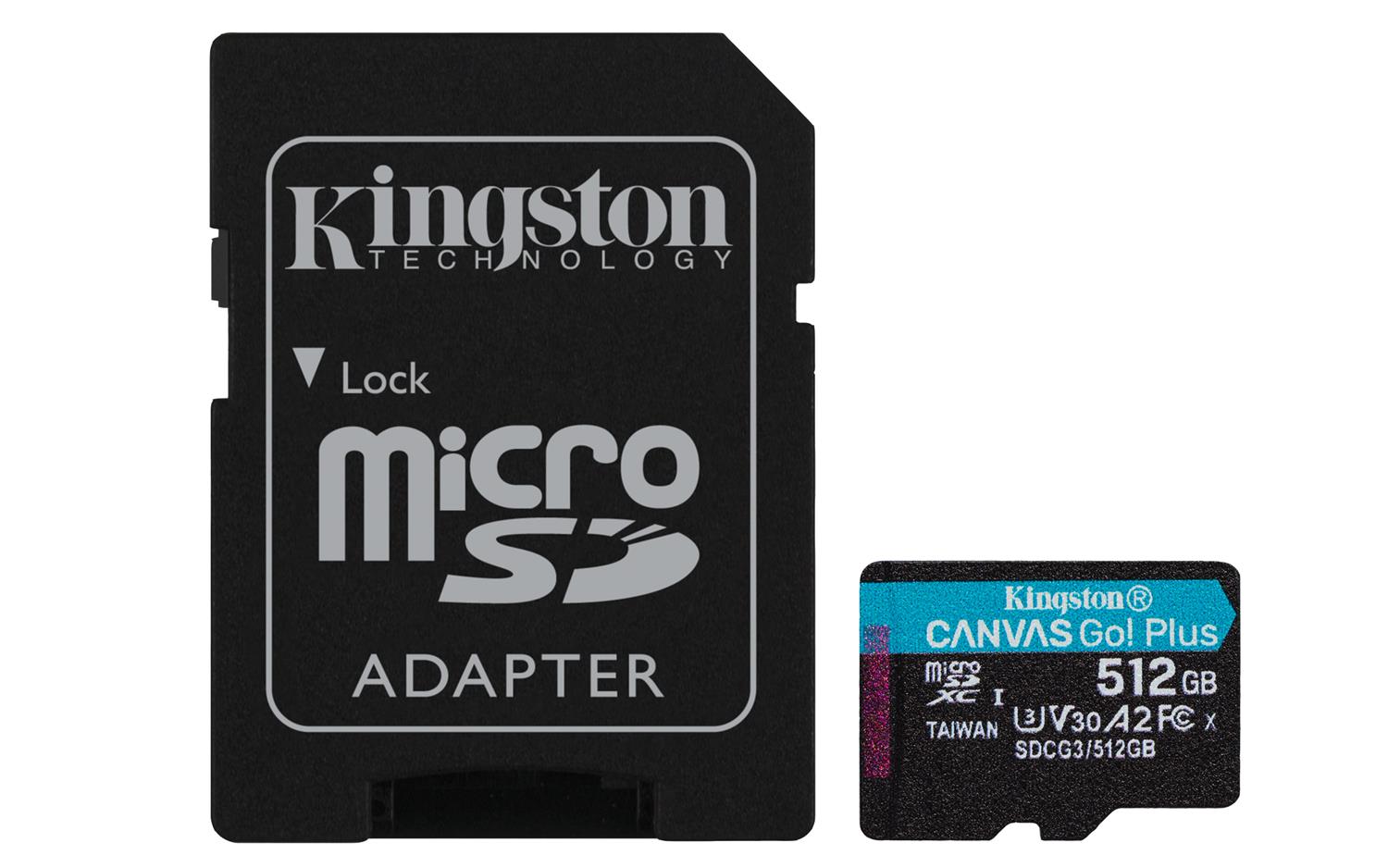 Memorijska kartica SD MICRO 512GB UHS-I + 1ad Canvas GO Plus - cover