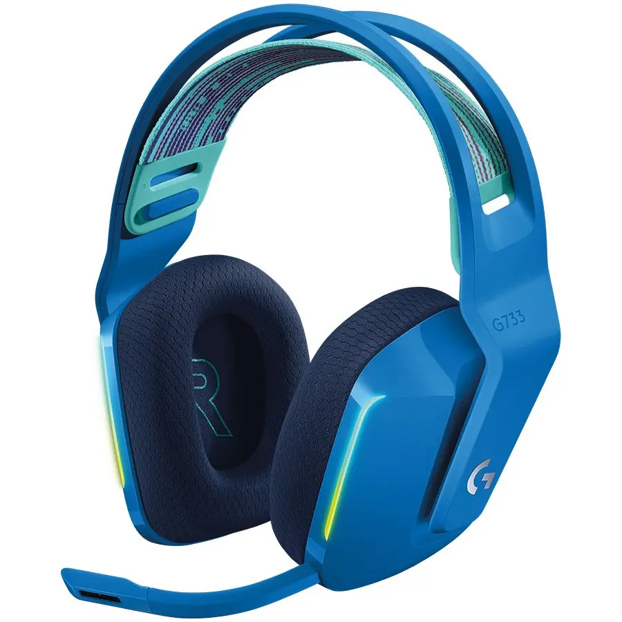 LOGITECH G733 LIGHTSPEED Wireless RGB Gaming Headset - BLUE - cover