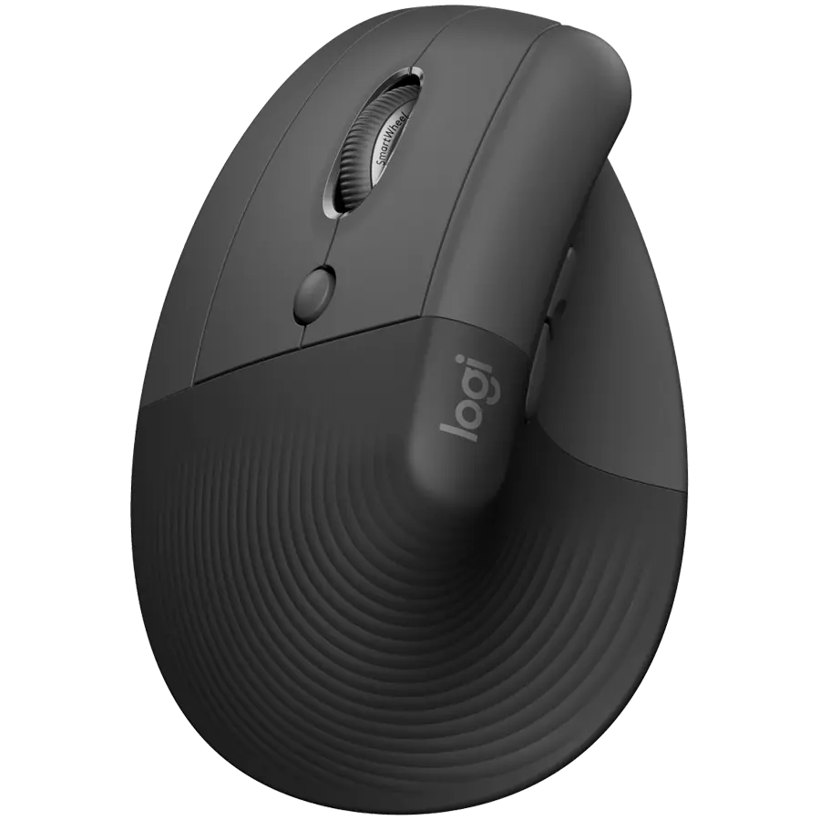 LOGITECH Lift Left Bluetooth Vertical Ergonomic Mouse - GRAPHITE/BLACK - cover