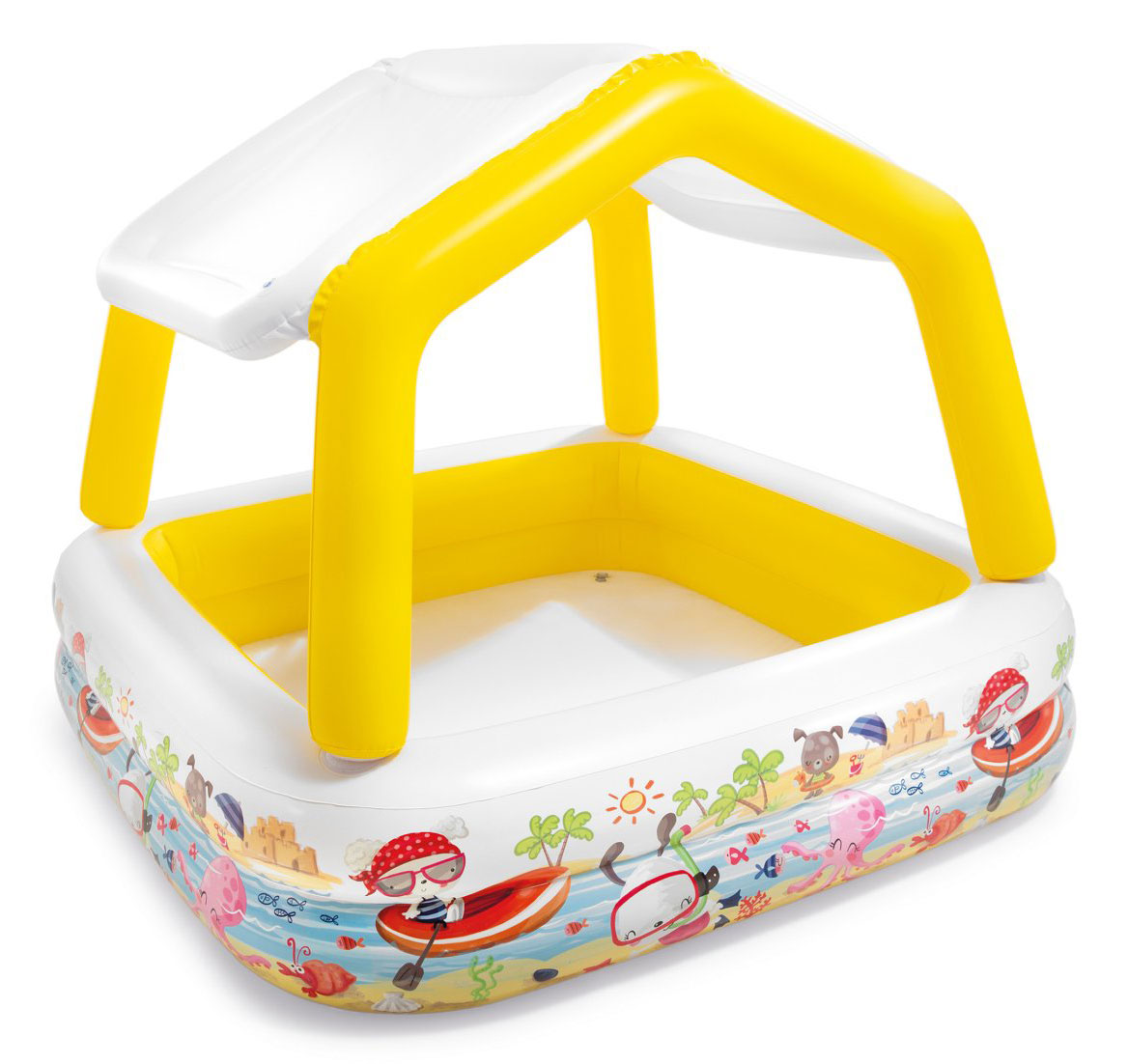 INTEX 57470 dječji bazen na napuhavanje s krovom - cover