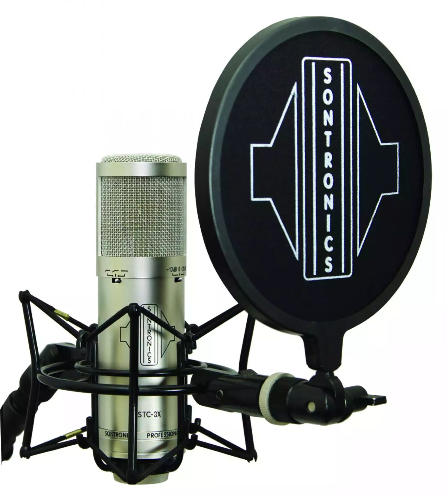 Sontronics STC-3X PACK Silver - studijski mikrofon - cover