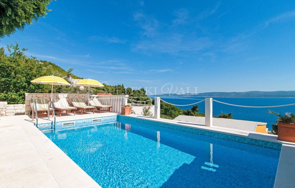 Prekrasna kuća s pogledom na more, Lokva Rogoznica PRODAJA - cover