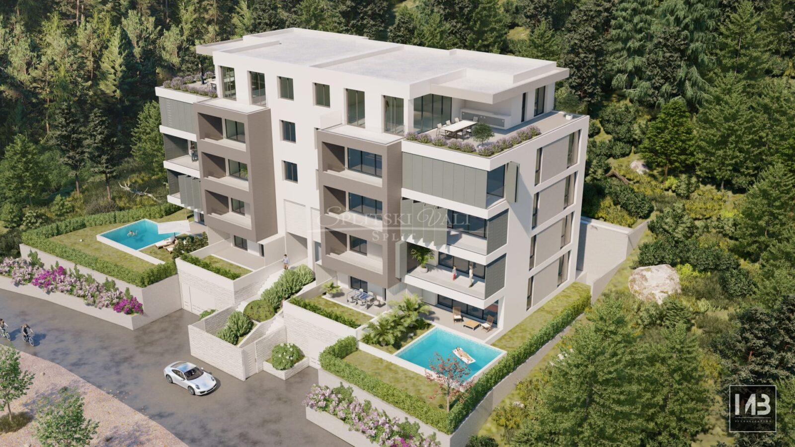 Ekskluzivno! Novogradnja uz plažu, Omiš - dvosoban stan, 107.95 m2 - cover