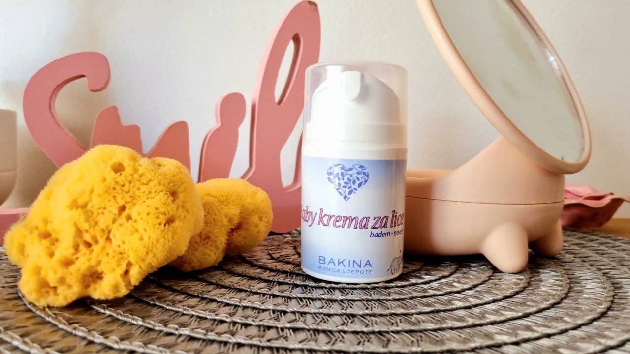 Baby krema za lice - cover