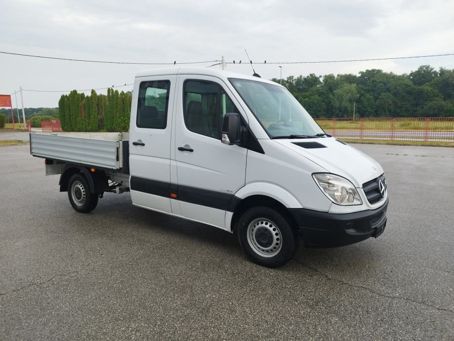 MERCEDES SPRINTER 210 CDI U ODLIČNOM STANJU,DUPLA KABINA SA SANDUKOM, 2010 god. - cover