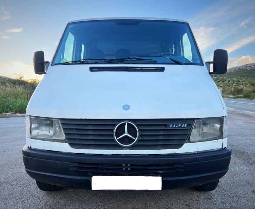 Mercedes Sprinter 312D DOKA —DUPLA KABINA—7 SJEDALA—ALU SANDUK—KUKA! - cover