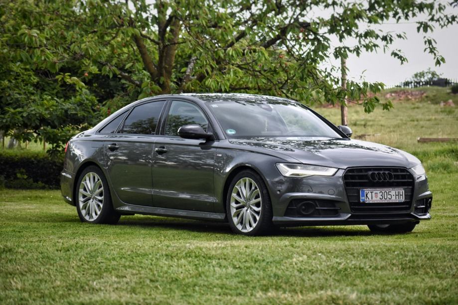 Audi A6 2,0 TDI-S TRONIC-MATRIX-3x S LINE- BLACK EDITION-LEASING - cover