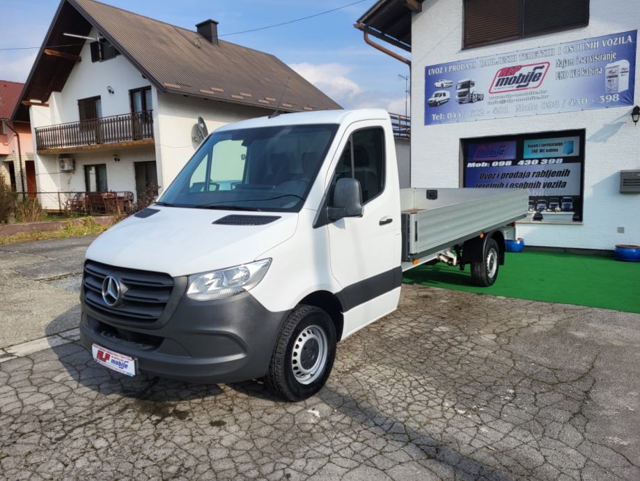 MERCEDES SPRINTER 314 CDI*KLIMA*3 SJEDALA*MAXI*SANDUK 4300mm, 2018 god. - cover