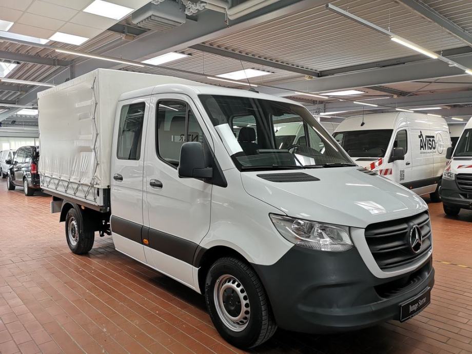 MERCEDES SPRINTER 314 CDI*16500km*KLIMA*7SJ*DUPLA KABINA*SANDUK 2700mm, 2019 god. - cover