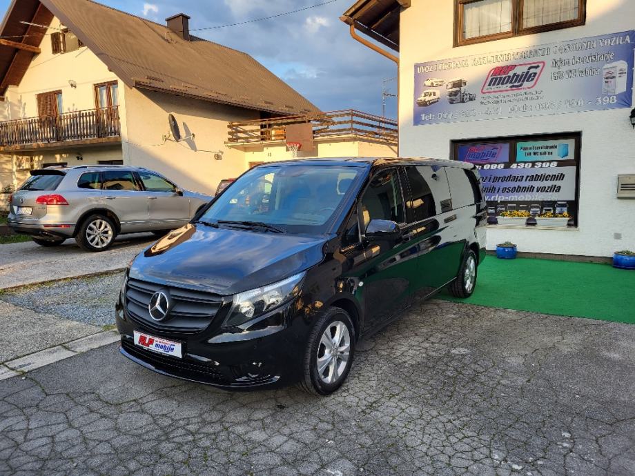 MERCEDES VITO 116 CDI*EXTRA DUGI*NAVIGACIJA*DUPLA KLIMA*AVIO 9 SJEDALA, 2022 god. - cover