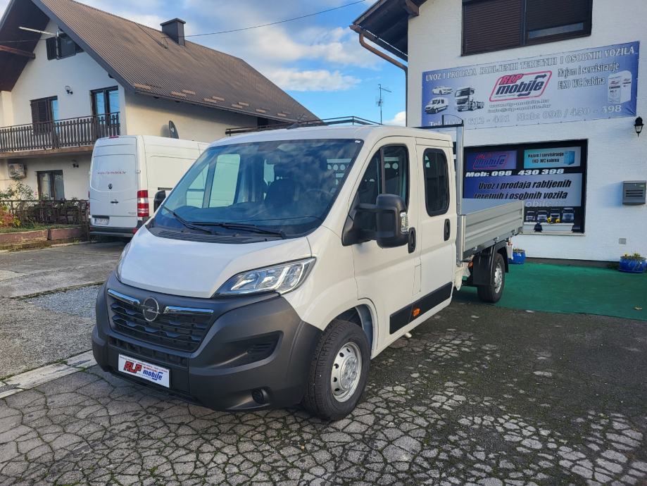OPEL MOVANO 2.2D*TROSTRANI KIPER HENSCHEL*140KS*KLIMA*7SJ*NOVO VOZILO*, 2023 god. - cover