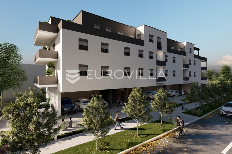 Zagreb, Trnava, novogradnja, dvosoban stan NKP 54m2 - cover