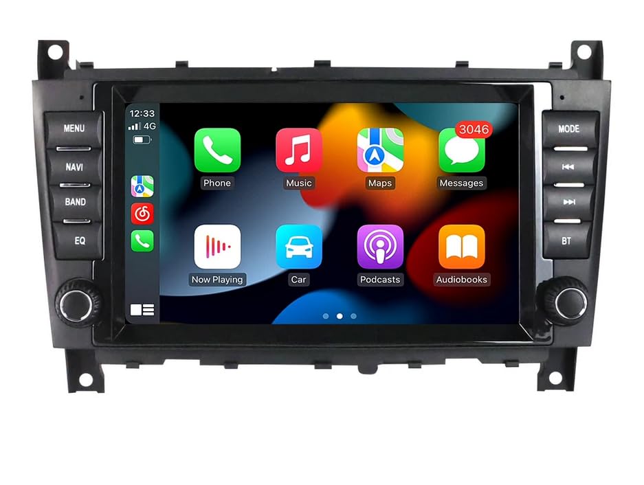 Autoradio Android Mercedes-Benz C klasa W203 (00-05) 8” - cover