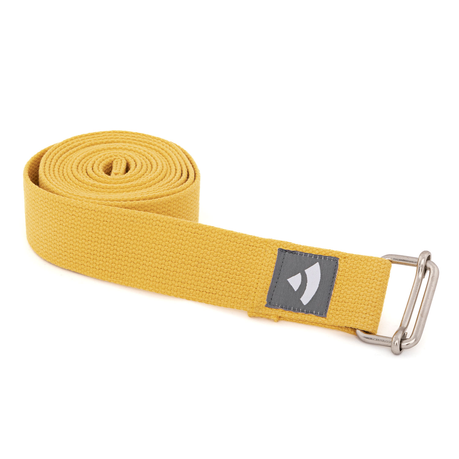 Bodhi Yoga Joga remen ASANA BELT s kliznom kopčom 250 cm Boja: žuta - cover