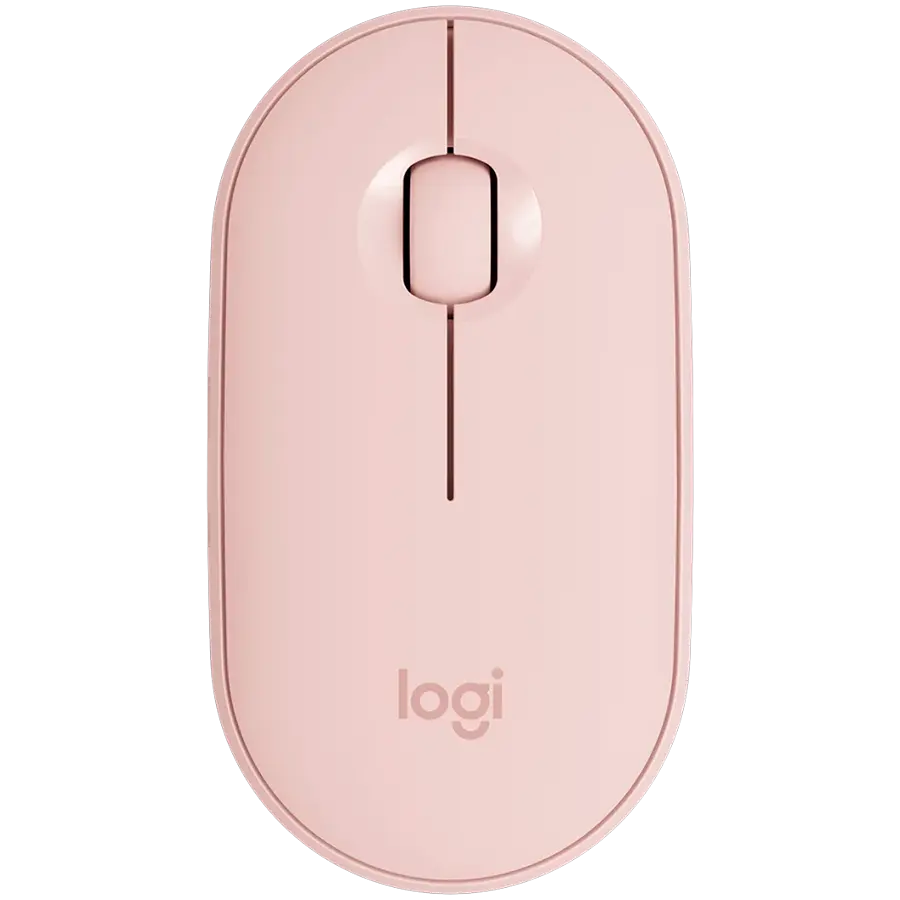 LOGITECH M350S Pebble 2 Bluetooth Mouse - TONAL ROSE - DONGLELESS - cover