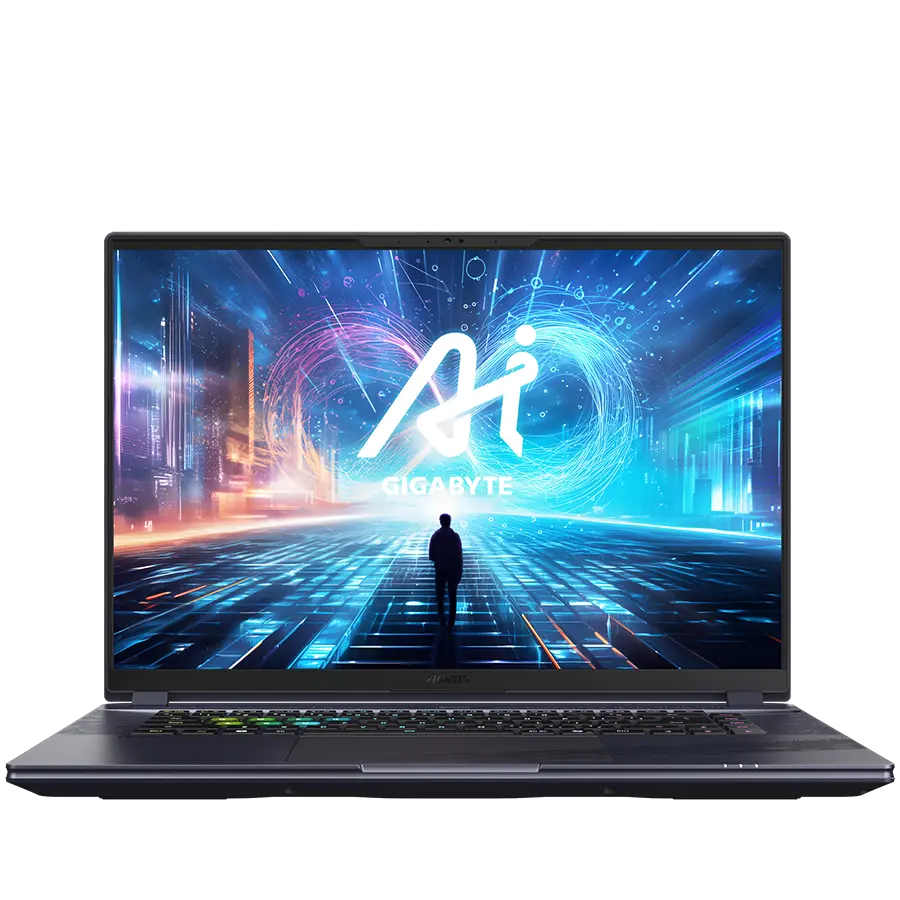 Gigabyte Notebook AORUS 16X 9SG 16.0in (2560x1600) WQXGA 165Hz, Intel Core i7-13650HX, 16GB (2x8GB) DDR5 5600MHz, 1TB Gen4, RTX 4070 8GB, 1xTB4, USB3.2A, 1xType-C, HDMI, WiFi/BT 6E, FHDCam, RGB KB, Li-Po 99Wh, Win11 Home - cover