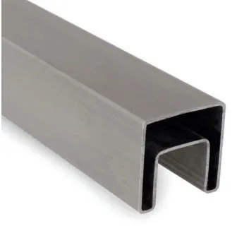 INOX rukohvat 40x40mm za staklenu ogradu – AISI316 Satinirani - cover