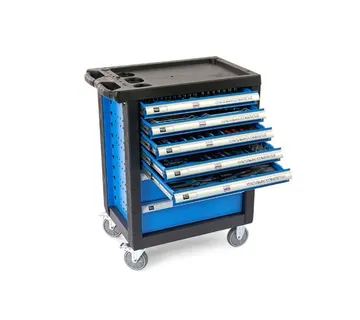 Premium plava kolica sa 196 komada alata - cover