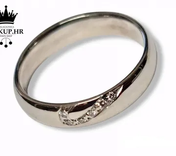 ZLATNI PRSTEN SA DIJAMANTIMA 3,40G (14K) R1, RATE - cover