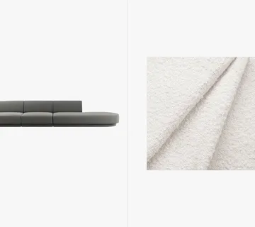 Sofa Miley 323x90cm, Materijal: Boucle - cover