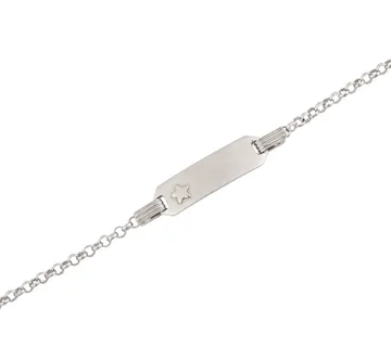 Srebrna narukvica Star - cover