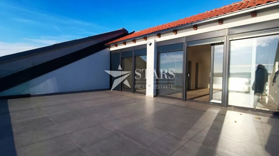 Crikvenica, Dramalj, stan 2S+DB, terasa, pogled na more, dva parkirna - cover