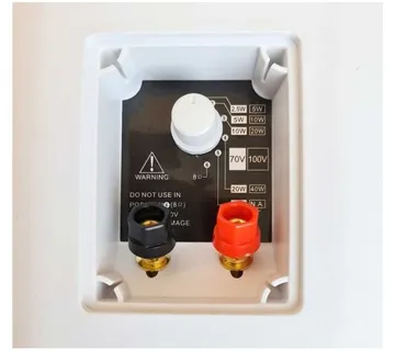 Zvučnik nadzidni bijeli 80W 100V 2-way IP-66 VODOTJESNI - cover