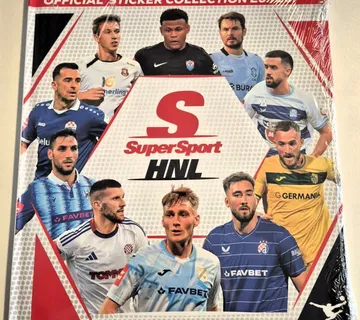 Panini HNL 25/26 album tvrde korice, više komada; ZG (Jarun/Lanište) - cover