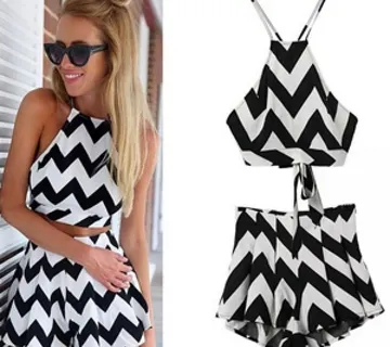 Dvodijelni komplet- Cindy - suknja i crop top - cover