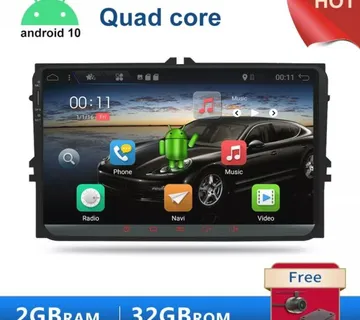 2din radio VW GOLF 5 6 Polo Passat ANDROID GPS NAVIGACIJA - cover