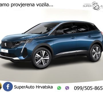 NOVO Peugeot 3008 1.2 PT EAT8 Allure Pack 131 KS, LED+TEM+GR SJED+360+ - cover