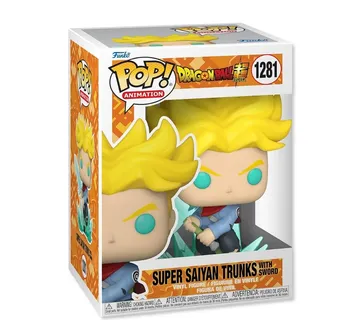 Funko Pop! Animation: Dragon Ball  Super Saiyan Trunks with Sword 1281 - cover
