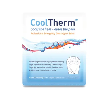 KOMPRESA ZA OPEKLINE COOLTHERM – RUKAVICA - cover