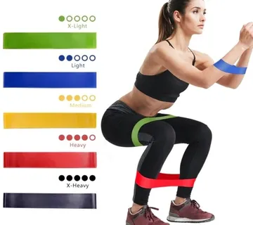 7 komada elastičnih traka za vježbanje - cover